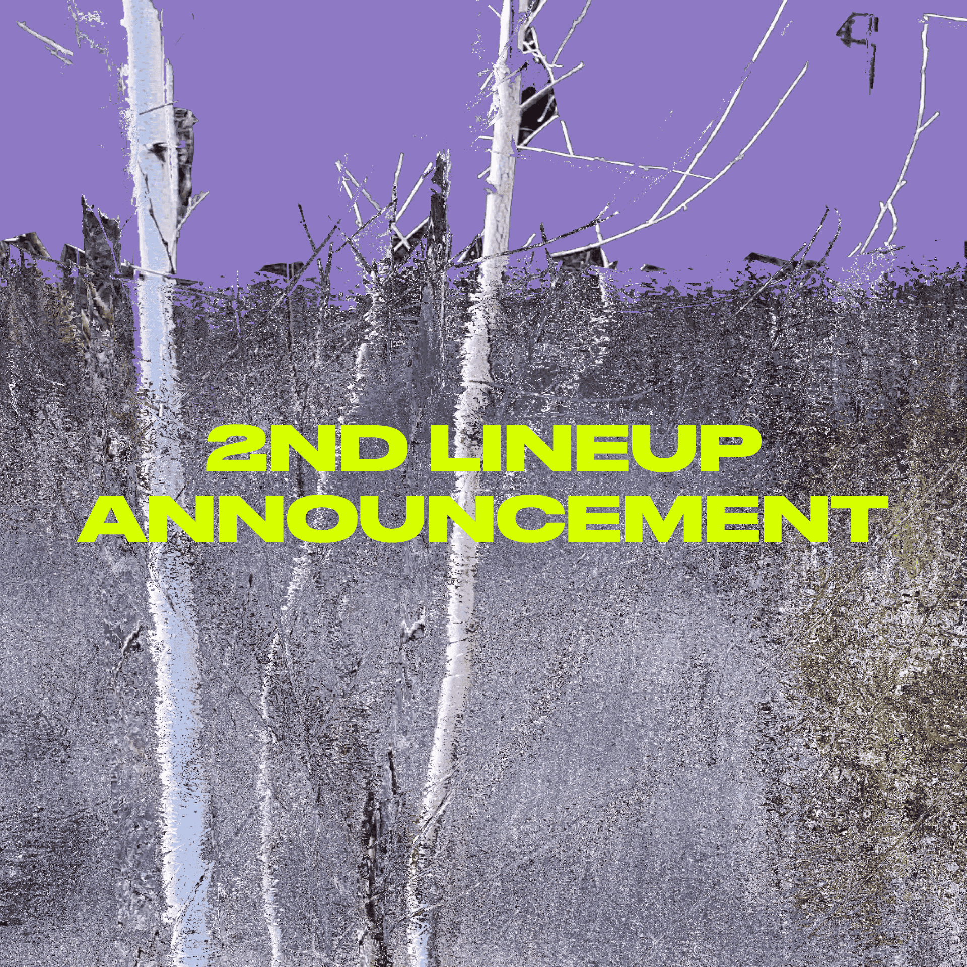 Second artists announcement is here!